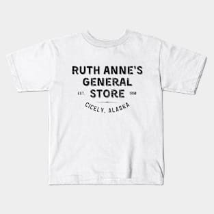 Ruth Anne's General Store Northern Exposure Ruth Anne Fleischman Kids T-Shirt